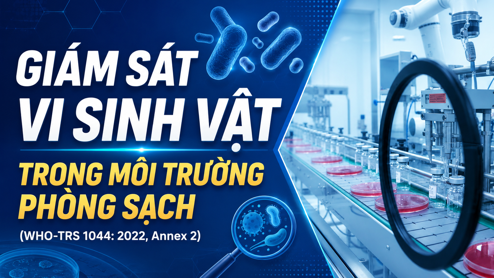 Giám sát vi sinh vật trong phòng sạch 